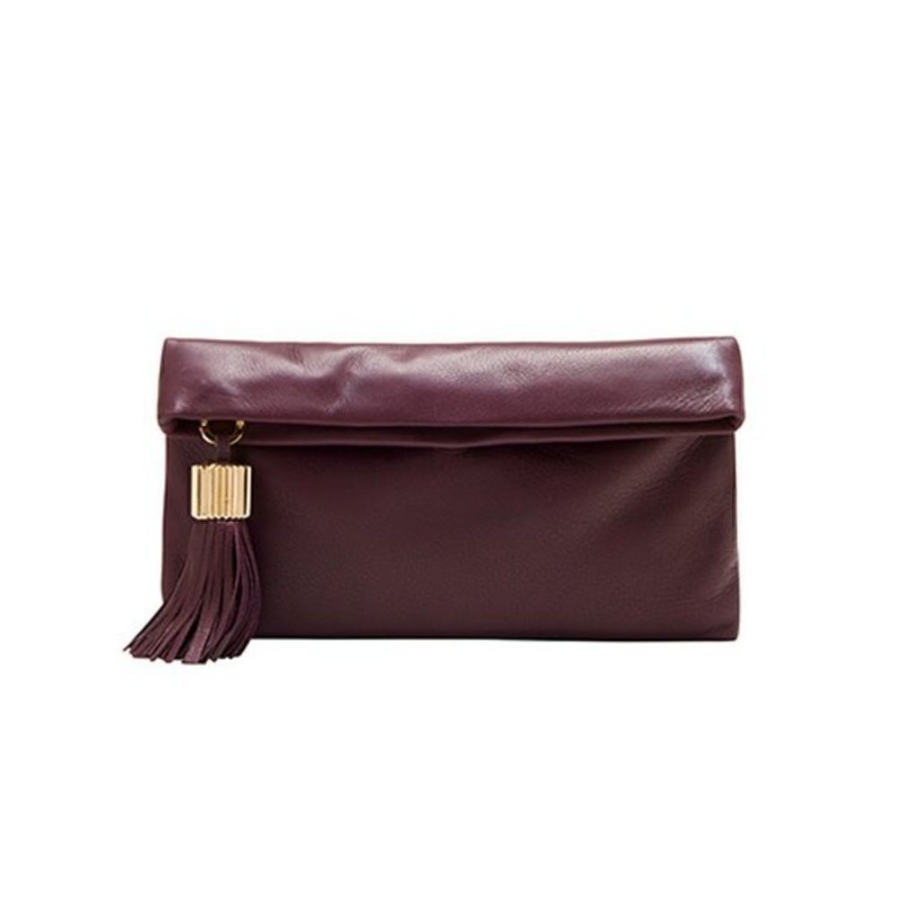 India Hicks - Carmen Clutch - Wine